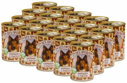 Ем без проблем влажный корм для собак с барашком и рисом, в консервах - 410 г х 20 шт