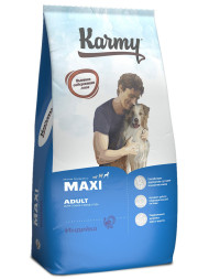 Karmy Maxi Adult сухой корм для взрослых собак крупных пород старше 1 года с индейкой - 14 кг