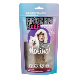 Molina Frozen сублимированное лакомство для собак всех пород и щенков Печень говяжья - 55 г