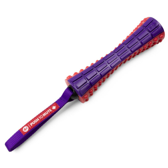 GiGwi PUSH TO MUTE игрушка для собак Палка с отключаемой пищалкой, 17 см