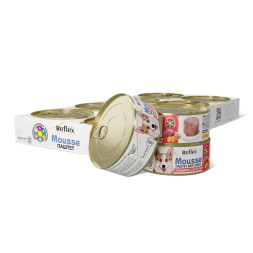 Reflex Gold влажный корм для взрослых собак всех пород, говядина с бататом, паштет - 100 г х 8 шт