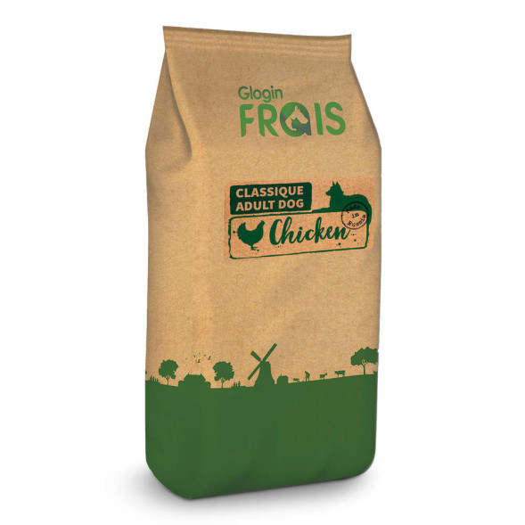 Cухой корм Frais Classique Adult Dog Chicken для взрослых собак всех пород с курицей - 15 кг