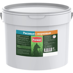 Четвероногий гурман каша для собак рис с морковью - 4 кг