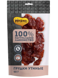 Мнямс лакомство для собак грудки утиные - 50 г