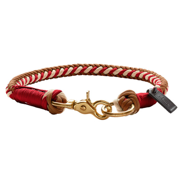 Hunter Tinnum 55 oшейник для собак, L (55 см), красный с бежевым