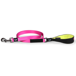 United Pets Complete me поводок для собак, 120 см, 25 мм, розовый с желтым