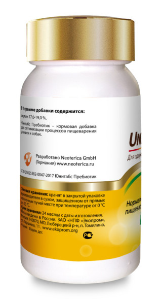Unitabs Prebiotic кормовая добавка для кошек и собак - 100 табл.