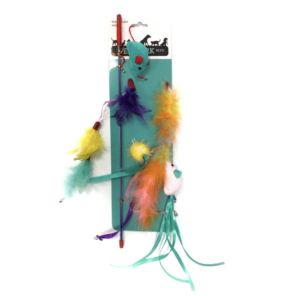 Petpark дразнилка для кошек Мышки, со сменными наконечниками