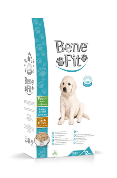 Benefit Large Canine Puppy Breed Lamb &amp;amp; Rice сухой корм для щенков крупных пород с ягненком и рисом - 12 кг