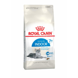 Royal Canin Feline Indoor 7+ сухой корм для пожилых кошек с 7 до 12 лет, постоянно проживающих в помещении - 400 г