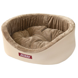 XODY лежанка Премиум №1 экокожа, 42х35х16 см, кремовая