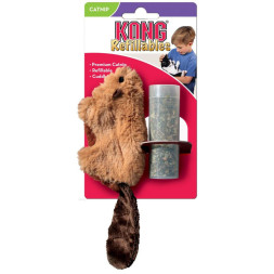 Игрушка Kong Бобер для кошек, размер 6,8 х 4,0 х 2,3 см