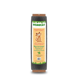 HOMECAT когтеточка с кошачьей мятой полукруглая, 58х11 см