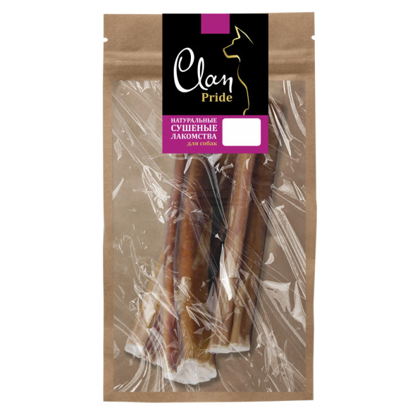 Clan Pride лакомство для собак сушеное Корень бычий резаный - 40 г