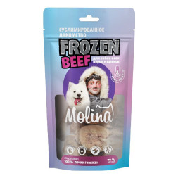 Molina Frozen сублимированное лакомство для собак всех пород и щенков Почки говяжьи - 60 г