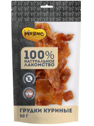 Мнямс лакомство для собак грудки куриные - 50 г