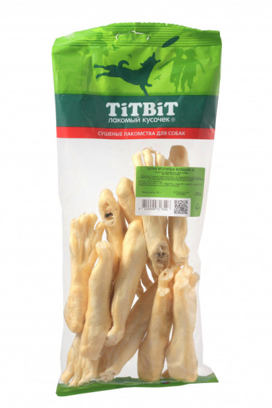 TiTBiT лакомство для собак лапки кроличьи большие XL - 100 г
