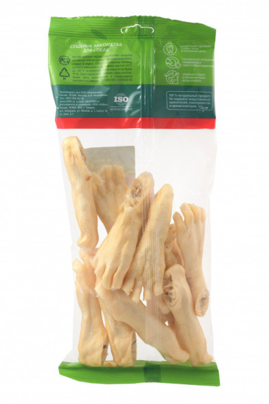 TiTBiT лакомство для собак лапки кроличьи большие XL - 100 г