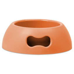 United Pets Pappy-medium миска для собак, 1,1 л, оранжевый