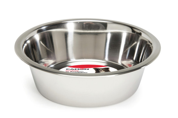 Camon миска для собак и кошек из нержавеющей стали, 400 мл