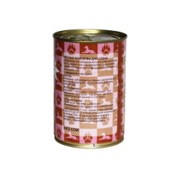 Ем без проблем влажный корм для собак с говядиной и овощами, в консервах - 410 г х 20 шт