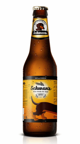SCHWANZ пивной напиток для собак - 0,33 л