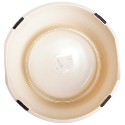 SuperDesign миска для собак меламиновая, 500 мл, белая