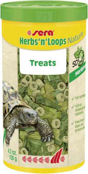 Sera Herbs’n’Loops корм для рептилий - 1 л (120 г)