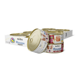 Reflex Gold влажный корм для взрослых собак всех пород, утка с грушей, паштет - 100 г х 8 шт