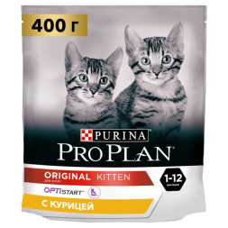 Сухой корм для котят Pro Plan Original с курицей 400 г