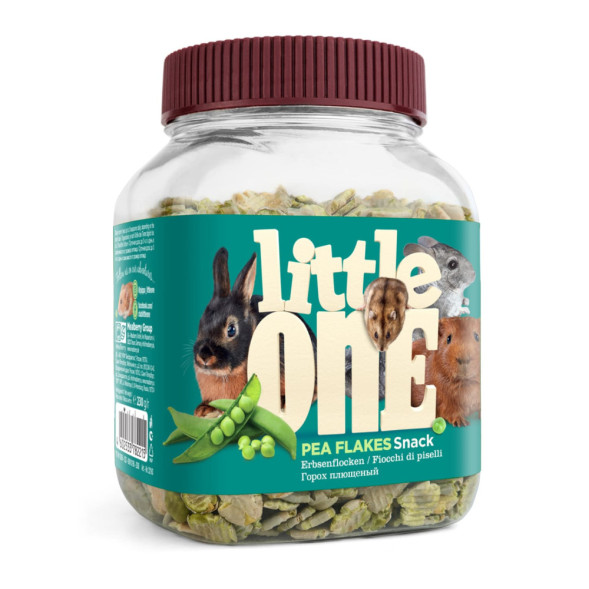 Little One лакомство для грызунов горошек плющеный - 230 г