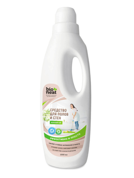 Bioneat средство для пола и стен Зеленый чай - 1 л
