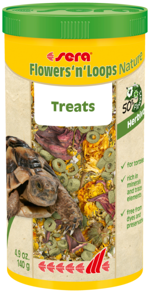 Sera Flowers’n’Loops корм для рептилий - 1 л (140 г)