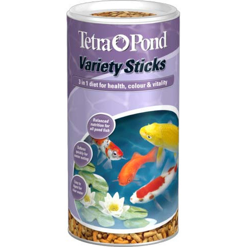 Tetra Pond Variety Sticks корм для прудовых рыб (3 вида палочек) 1 л