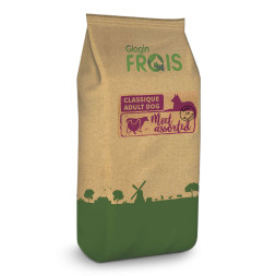 Cухой корм Frais Classique Adult Dog Meet Assorted для взрослых собак всех пород мясное ассорти - 15 кг