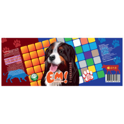 Ем до дна влажный корм для собак с говядиной, в консервах - 970 г х 6 шт