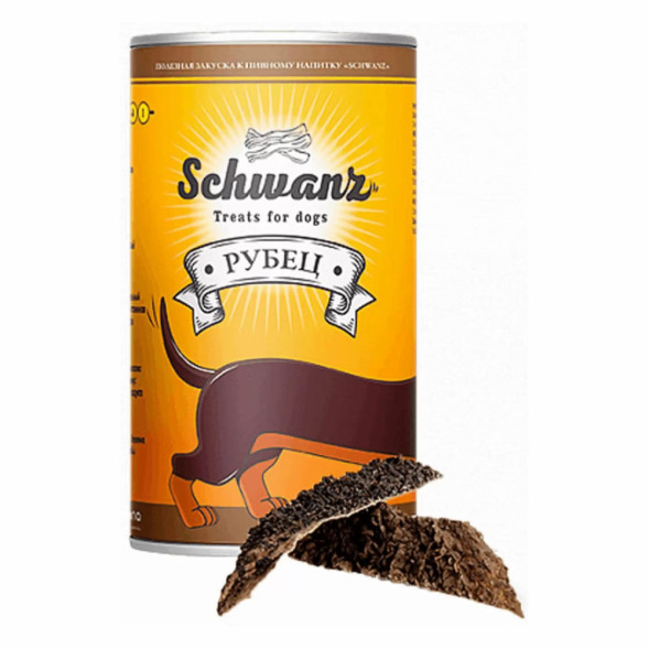 SCHWANZ лакомство для собак рубец говяжий сушеный - 50 г