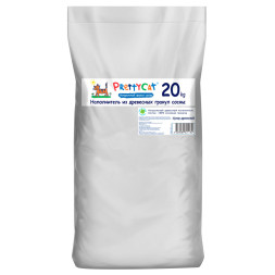 PrettyCat Wood Granules наполнитель древесный - 20 кг
