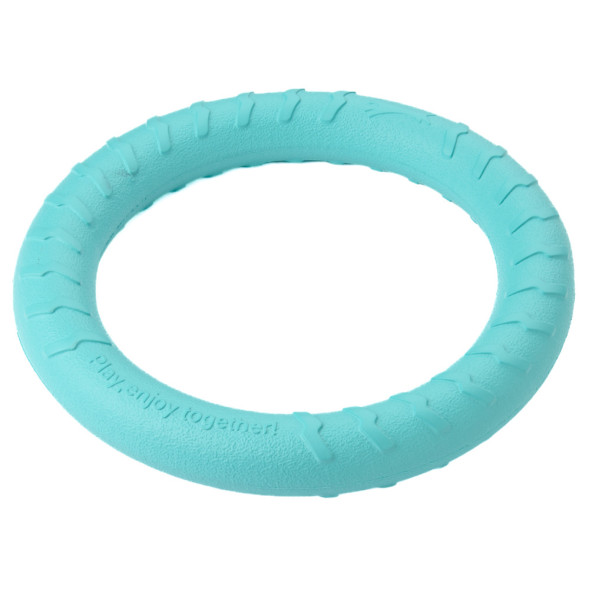 Mr.Kranch игрушка для собак Кольцо, диаметр 28 см, бирюзовая