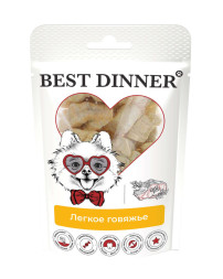 Best Dinner Freeze Dry лакомство для собак Легкое говяжье - 30 г