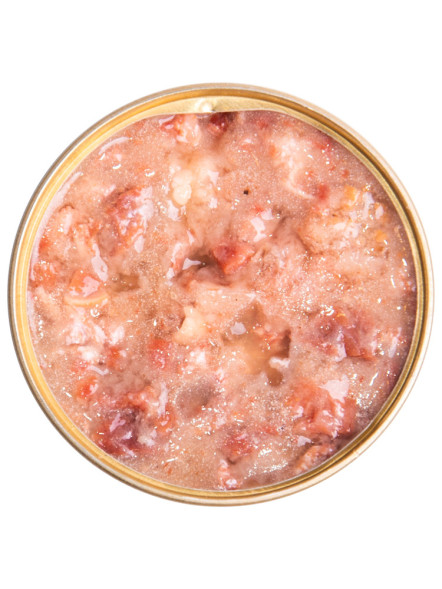 Monge Cat Monoprotein мясные хлопья для взрослых кошек из мяса говядины в консервах 80 г (24 шт в уп)