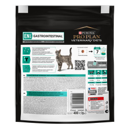 Pro Plan Veterinary diets EN St/Ox Gastrointestinal сухой корм для взрослых кошек при расстройствах пищеварения - 400 г