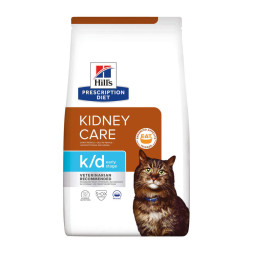 Hills Prescription Diet k/d Early Stage диетический сухой корм для кошек при заболеваниях почек на ранней стадии, с курицей - 3 кг