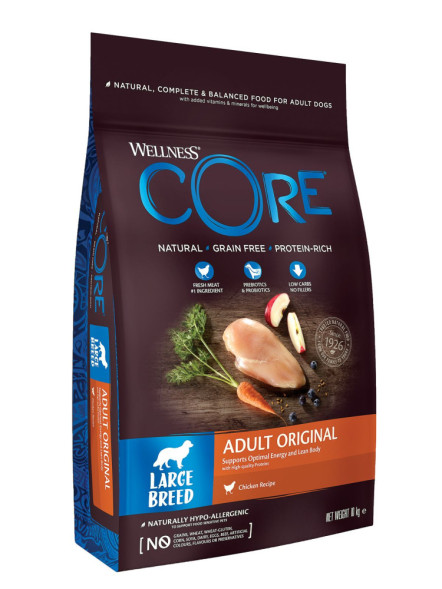 Wellness Сore сухой корм для взрослых собак крупных пород с курицей 10 кг