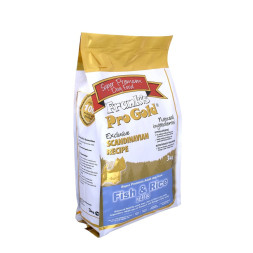 Franks ProGold Dog Ocean Taste 24/13 сухой корм для взрослых собак всех пород, с лососем и рисом - 3 кг