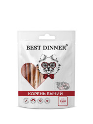 Best Dinner лакомство для собак «Бычий корень» 9 см (225 +/-10г.)