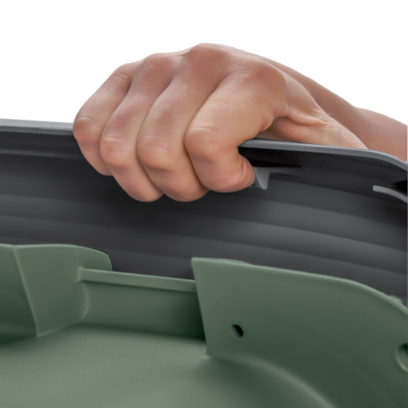 IMAC ZEUS 70 2ND LIFE будка для собак средних пород, 72,2х61,8х62,3 см, цвет оливковый