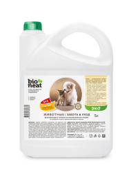Bioneat средство для дезинфекции и устранения запахов Животные. Забота и уход - 5 л