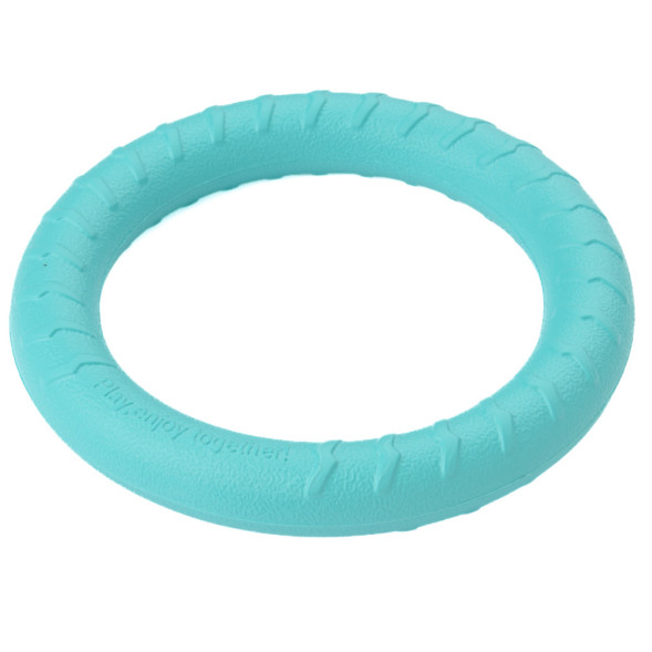Mr.Kranch игрушка для собак Кольцо, диаметр 18 см, бирюзовая