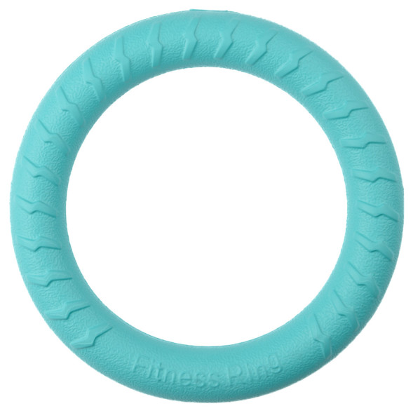 Mr.Kranch игрушка для собак Кольцо, диаметр 18 см, бирюзовая